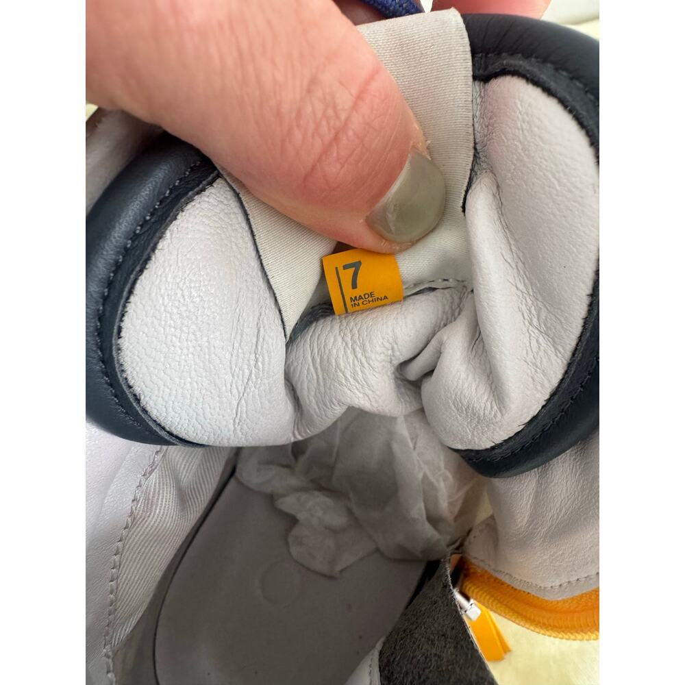 NCEPT Multicolor High Top Platform Boots - White, Pink & Tan Hiking Sneakers - Picture 7 of 12